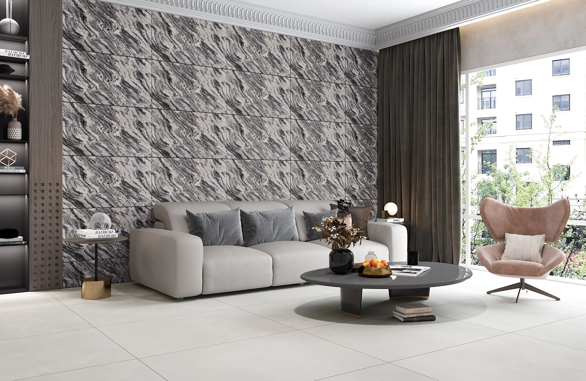 Silver Stream Marble